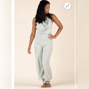 Aria Lattner Jumpsuit - Sage Grey - XL - worn once